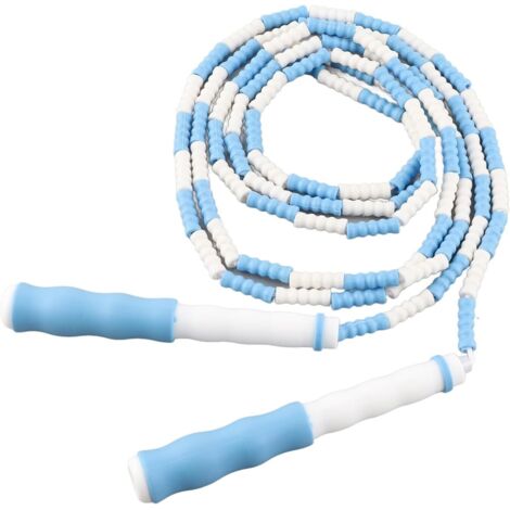 Cuerda para saltar - 1 cuerda para saltar ajustable de TPU de primera calidad con agarre antideslizante para hombres y mujeres, fitness, entrenamiento de velocidad (2,10 m) (1/5)