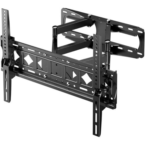 Soporte de pared para pantallas planas/curvas de 32 a 75 pulgadas, LED, LCD, OLED, inclinable y giratorio, brazo articulado, VESA máx. 400 x 400 mm, capacidad de carga máx. 35 kg
