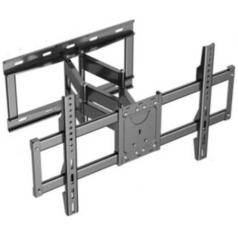 Soporte de TV totalmente móvil para televisores de 42 a 80 pulgadas: montaje en pared giratorio, inclinable y ajustable horizontalmente con brazo articulado fácil instalación, máxima capacidad de carg