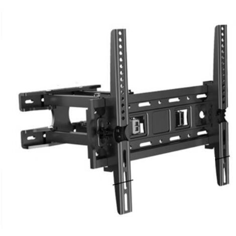 Soporte de pared giratorio universal para TV, compatible con televisores LED de 26 a 65 pulgadas (400 x 400 mm), VESA máximo 400 x 400 mm, peso máximo: 30 kg