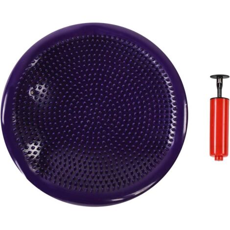 Taburete de yoga grueso morado, esterilla de recuperación de tobillos, esterilla de equilibrio, cojín de masaje de yoga, entrenador de tobillos (1/5)