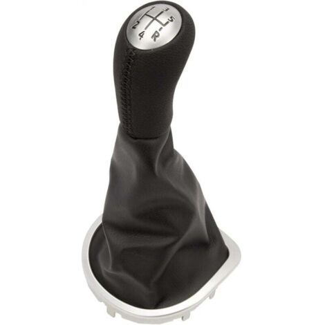 Pomos de cambio de marchas manuales de 5 velocidades para Clio 3, Clio 4, Megane 3 y Laguna 2 con funda de cambio, números de pieza 8200379961 y 8200393246 (1/4)