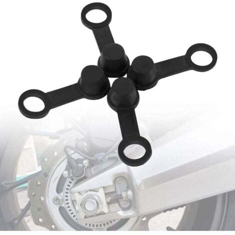 Tapones de purga de frenos, guardapolvos para tapas de frenos, tapón de goma de 8 mm para grasa de purga de frenos de motocicleta (1/4)