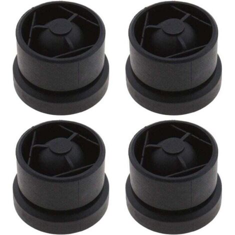 Juego de 4 ojales de goma para capó 06A103226 compatibles con accesorios de coche Audi/VW/Seat/Skoda, repuestos (1/4)