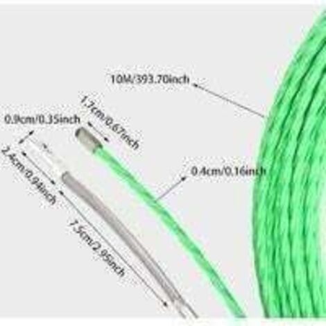 Extractor de cables eléctrico, aguja de 4 mm, extractor de cables ...