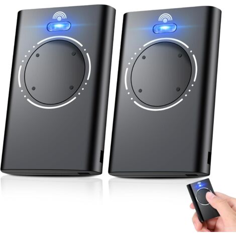 Control remoto de puerta de garaje de 868 MHz, compatible con XT2 868 SLH LR, XT4 868 SLH LR, 4 canales (paquete de 2) (1/5)