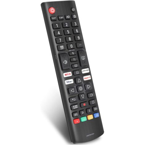 Control remoto de repuesto para televisores inteligentes LG, AKB76037601, control remoto universal compatible con todos los televisores inteligentes LG LED, OLED, LCD, WebOS, 4K, 8K UHD, HDTV y HDR (1/5)