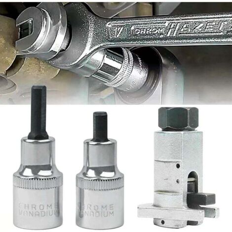 Juego de herramientas de mecánica automotriz de 3 piezas, herramienta para amortiguadores y cojinetes de rueda, extractor de amortiguadores, adecuado para la mayoría de los automóviles.