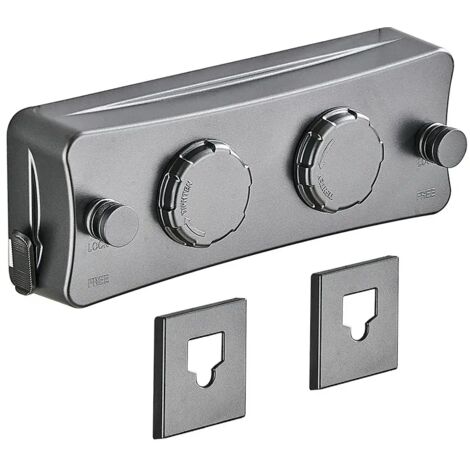 Tendedero retráctil, tendedero retráctil de pared con 2 cables de acero inoxidable de 5 m, tendedero extensible ajustable para uso interior y exterior, resistente a la deformación, capacidad de carga 