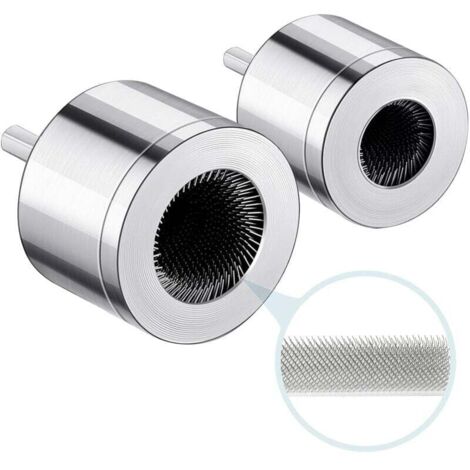 Limpiador de tuberías de cobre, cepillo de limpieza de tuberías de 15+22 mm, cepillos de limpieza de tuberías de cobre de acero al carbono mejorados, cepillo de limpieza de tuberías para taladros eléc