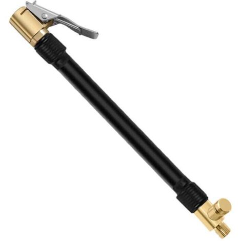 Adaptador de válvula de neumático con 1 boquilla de inflado de latón, accesorios para válvulas de inflado, accesorios de compresor, accesorios de bomba de coche