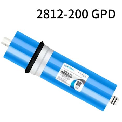 Membrana de ósmosis inversa Vontron de 200 GPD, 2812-200 GPD, sistema de purificación de agua potable doméstica por ósmosis inversa bajo fregadero (1/3)