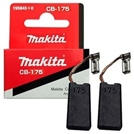 Pack de 2 escobillas de carbón CB 175 para taladro percutor rotativo - MAKITA 195845-0 (1/3)