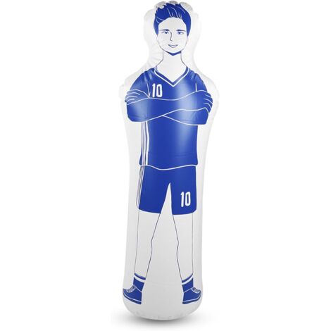 Modelo de fútbol inflable de maniquí, PC ambiental engrosado que no se cae, saco de boxeo de cuerpo completo, pared humana inflable multifuncional (1/5)