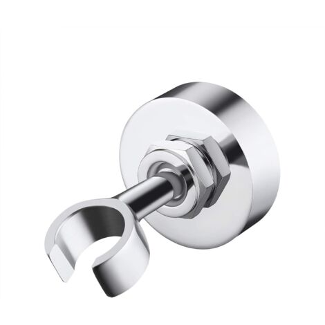 Soporte para cabezal de ducha, soporte para ducha de mano, soporte para ducha, cabezal de ducha, cabezal de ducha de baño, soporte de ducha ajustable, cromo pulido (1/5)