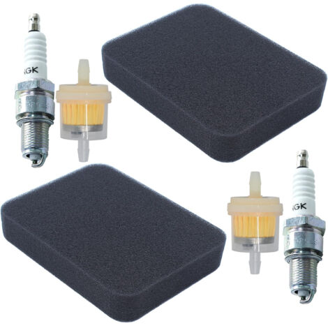 Filtro de aire de 2 piezas, bujía y filtro de combustible 17211-899-000 para Honda GX240, GX270, GX340, GX390, serie EB (1/4)