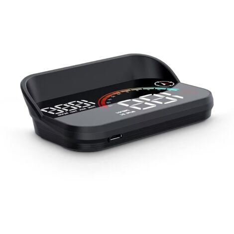 Pantalla de visualización frontal M22 para coche, velocímetro GPS, pantalla de velocidad y tiempo, tacómetro GPS inteligente, KM/H, MPH, para todos los modelos de coche (1/5)