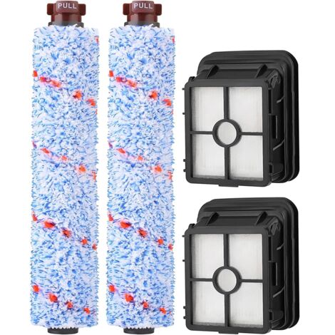 Juego de 2 accesorios de filtro para rodillo de cepillo, compatibles con las series Bissell Crosswave 17132, 2225N, 2582N, 25821, 2519, 1785, 1926, cepillo de superficie Milti 3 en 1 1868F y filtro de (1/5)