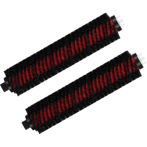 Juego de 2 mopas, cepillo de limpieza de alta velocidad compatible con aspiradoras robot Roborock S8 Pro Ultra y S7 MaxV Ultra, cepillo de rodillo autolimpiante extraíble y lavable (1/5)