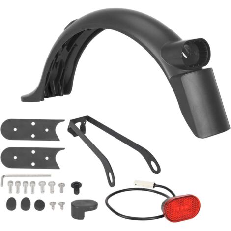 Garde-boue Arrière Pour Trottinette Xiaomi Mi M365 Avec Feu Arrière Inclus (neuf)