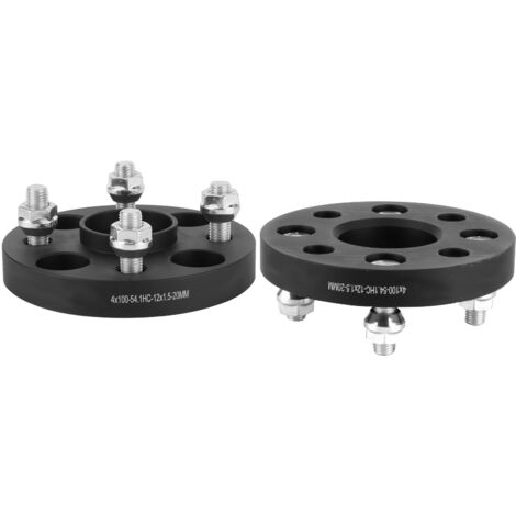 espaciadores de rueda de 20 mm/0,8 pulgadas de grosor, brida de cubo 4x100 PCD, accesorio compatible con Mazda MX5 Mk1 Mk2 (1/5)