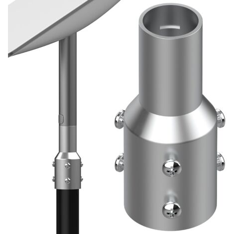 Adaptador de manguera Starlink, diseñado para la antena parabólica Starlink de segunda generación, junta reductora de mástil de adaptador de manguera de 2,0 pulgadas, adecuado para mástiles de TV y sa