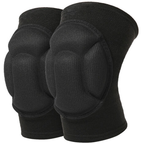 Rodilleras de esponja gruesa, suaves y transpirables, de compresión, para adultos, ideales para limpieza, trabajo, deportes, jardinería, tareas del hogar, gimnasio y exteriores (talla L).