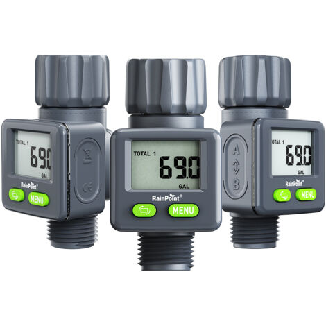 Temporizador De Riego Digital Gupcaqosjw - Impermeable, Programable 0-120 Minutos, Para Jardín O Césped