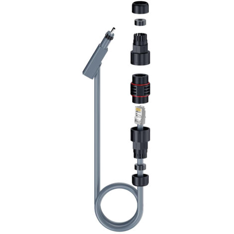 Adaptador de cable Ethernet Starlink, conector Starlink SPX a conector RJ45, diseñado para Starlink Gen 2 resistente al agua (SPX RJ45-Dish) (1/5)