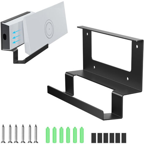 Soporte de pared de aleación de aluminio 2 en 1 Starlink Gen 3 para enrutador Starlink Standard V3 y kit de montaje de pared Starlink Gen 3 (para enrutador Starlink Gen 3 Standard Dishy) (1/5)