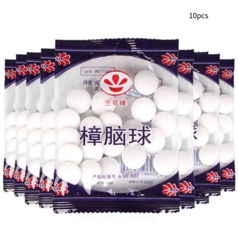 Armario antipolillas, purificador de aire, bolas sanitarias repelentes de polillas, 10 paquetes, pastillas antipolillas antimoho