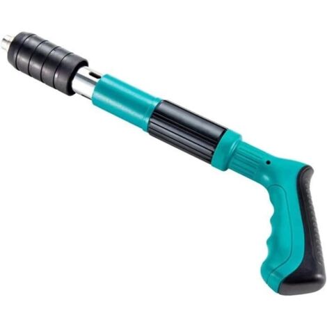 Pistola de clavos integrada, pistola de clavos, pistola de clavos, juego de herramientas de instalación de fontanero, fijador de pared, artefacto de techo simple y rápido