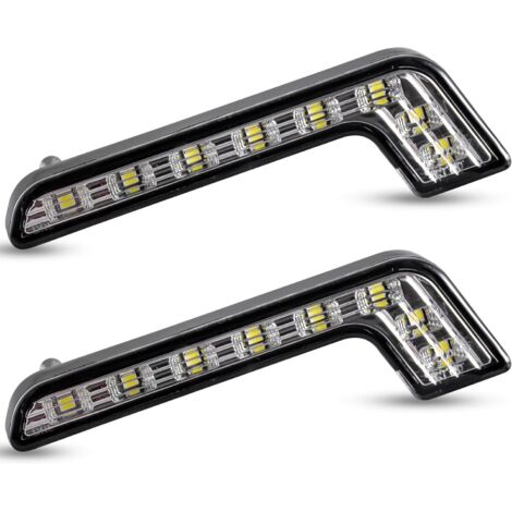 Luces diurnas blancas de 12 V (DRL), faros antiniebla (2 unidades) (1/5)