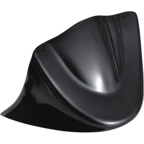 Carenado de mentón para motocicleta, color negro brillante, compatible con Harley Davidson Sportster 2004-2014 XL883 XL1200 2004-2015 (negro brillante) (1/5)