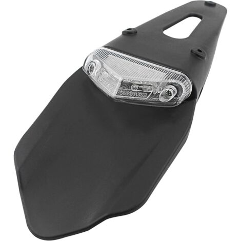 Luz trasera LED roja con guardabarros para motocicleta todoterreno