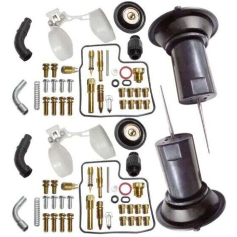 Kit de reparación de flotador y diafragma para carburadores, compatible con Honda Shadow VT1100 (1/4)
