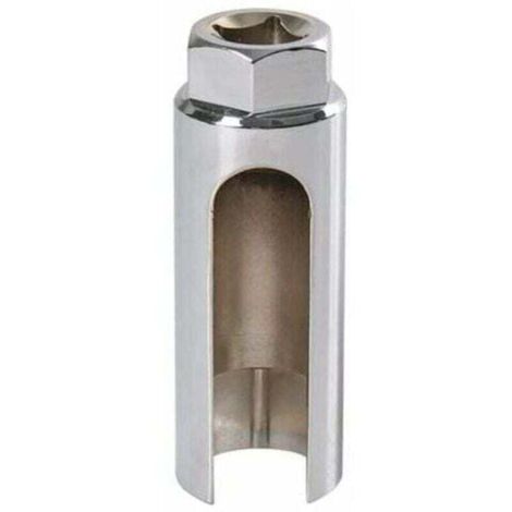 Llave de tubo para sonda lambda de 22 mm, llave de tubo universal para sonda lambda, llave de tubo para extraer la sonda lambda, herramienta especial para reparación