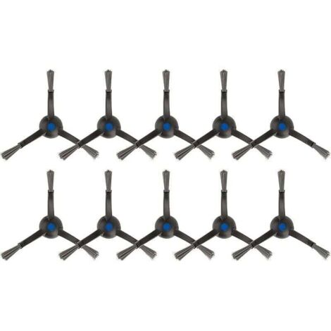 (10 piezas) Cepillos laterales de repuesto, compatibles con las aspiradoras robóticas ECOVACS DEEBOT X5 Omni y X5 Pro Omni (1/4)