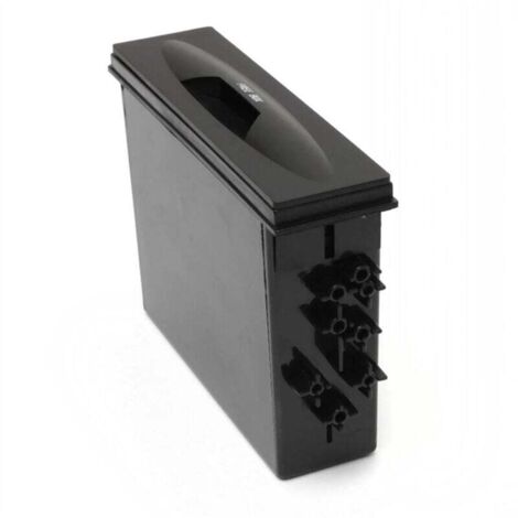 Caja de almacenamiento universal para coche: juego de 38 compartimentos para instalar radios de coche de un solo DIN, 177 x 50 x 120 mm (1/4)