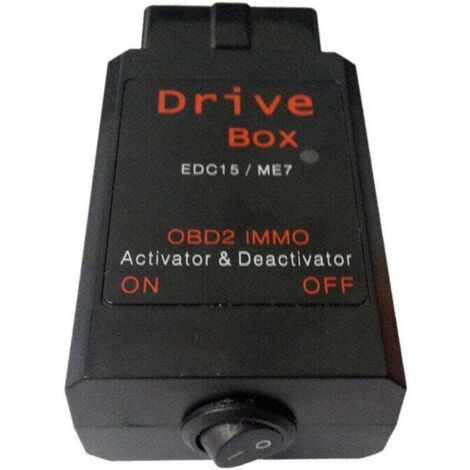 Desactivador/activador de inmovilizador Drive Box EDC15/ME7 OBD2 para Audi, Skoda, VW, Golf y Seat
