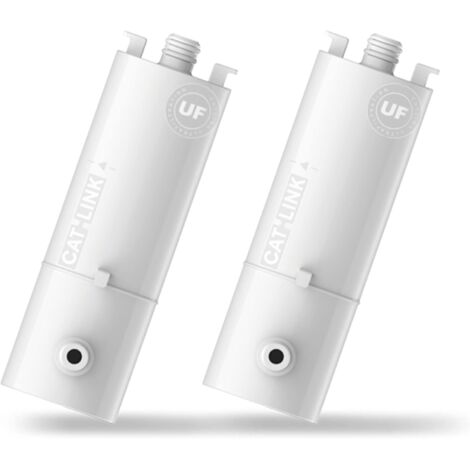 Filtro ultrafiltrante para fuente de agua para gatos CATLINK, compatible con la fuente de agua para mascotas CATLINK PURE 2, filtro de repuesto para fuente de agua para gatos (2 piezas) (1/3)