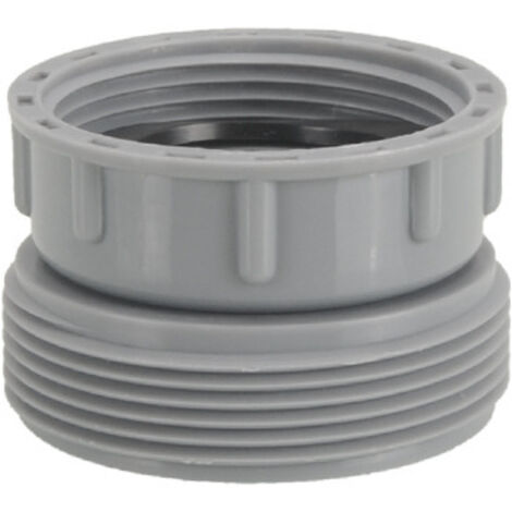 Reductor de drenaje para fregadero de cocina (hembra de 45 mm a macho de 58 mm) para colador de fregadero de cocina (1/2)