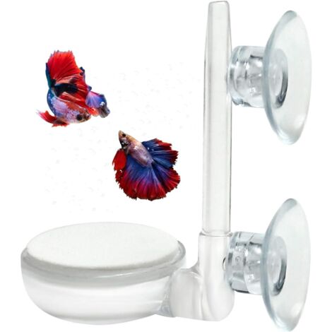 Kit de nano piedras de burbujas para acuarios, difusor silencioso con altísimo contenido de oxígeno disuelto y válvula de control, produciendo burbujas ultrafinas para peces y acuarios pequeños. (1/5)