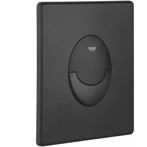 Grohe QuickFix Start - Placa empotrada, negro fantasma 38964KF0 (1/4)