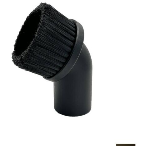 Cabezal de aspiradora con cepillo redondo, cepillo de succión, accesorios para aspiradoras de líquidos y sólidos, diámetro interior de 44 mm, longitud de las cerdas de 40 mm. (1/2)