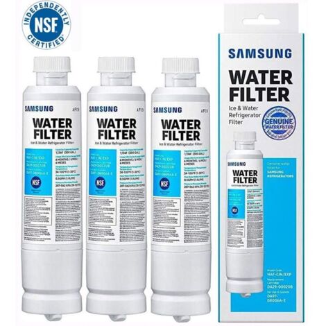 Paquete de 3 cartuchos de filtro para purificador de agua Samsung DA29-00020B / HAF-CIN / EXP