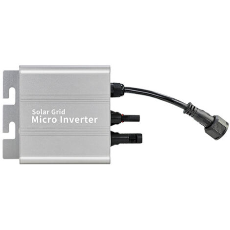 Inversor de red, inversor de red solar de aleación de 180 W, microinversor de onda sinusoidal pura (110-220 V)