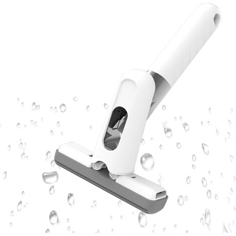 Fregona portátil con pulverizador – Fregona de escritorio autoprensable con función de pulverización – Sistema de limpieza eficiente, uso en seco y húmedo, mango ergonómico para ventanas (1/5)