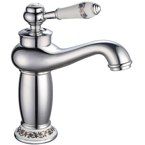 Grifo mezclador para lavabo - Cromado (1/2)