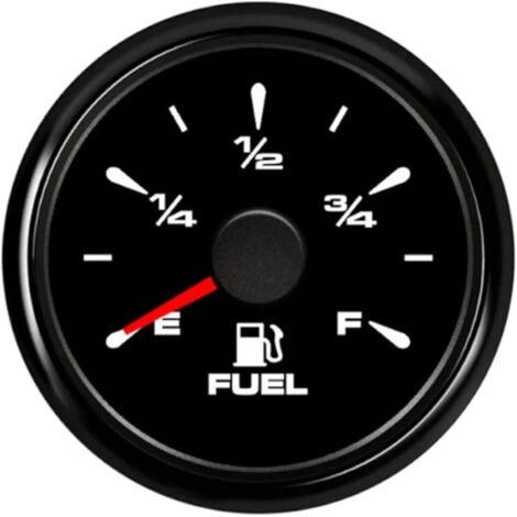 Indicador de nivel de combustible, pantalla digital LED 1/2 EF 3/4E-F 52 mm 0-190 ohm 240-33ohm (1/5)